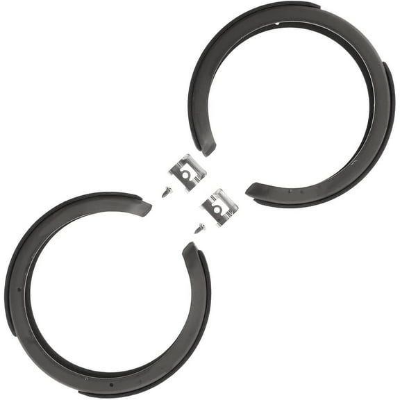 Detroit Axle - Rear Premium Ceramic Brake Shoes Replacement for Chevrolet Blazer S10 Camaro Venture Buick Rendezvous Cadillac CTS SRX - 2pc Set