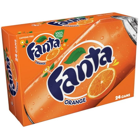 Fanta Orange Soda 12oz 24ct - Walmart.com