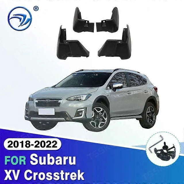Exquisite For Subaru XV Crosstrek 2018 - 2022 2019 2020 2021 Car Mudflaps Mud Flaps Splash Guards Mudguards Flap Fender Accessories