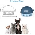 thumbnail image 4 of 2 In 1 Pet Brush Bath Massage Brush,shampoo Dispenser For Crday Pet Grooming,deshedding Soft, 4 of 5