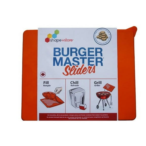 Shape   Store Burger Master 10-in-1 20 Oz  Fridge Bin