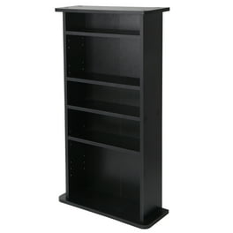 Rack Per CD/DVD Atlantic Media Stix - Set Da 4 Pezzi Nero, Da Parete, Per Archiviazione Compatta - Foto 6