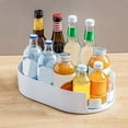 thumbnail image 2 of 360° Rotating Fridge Organizer Turntable - 3-Tier Non-Slip Lazy Susan for Refrigerator Storage, Large Capacity Spinner for Drinks, Jars, And Condiments, Removable & Easy Cleanharlik, 2 of 6