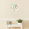 thumbnail image 3 of PinPix 14x14 Custom Cork Bulletin Board Fruit on Vine White Poster Board Has a Fabric Style Canvas Finish, Framed in Fruit on Vine White, by ArtToFrames (PinPix-1895), 3 of 5