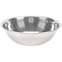 Vollrath Round Economy Mixing Bowl Silver, 8 qt., 13-1/2" Diameter x 5" Depth, Stainless Steel | 1/Each