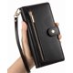 thumbnail image 1 of Mobile wallet for iPhone 16 series, portable wallet that holds both mobile phone and cards, does not affect the magnetism of the card, black, 1 of 5