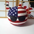 thumbnail image 3 of 10cm lindo Countryball Polandball muñecos de peluche Anime juguetes cortos Mini almohada bolsa llavero colgante regalos de disfraz, 3 of 5