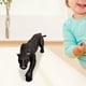 thumbnail image 3 of Figuras de acción de modelos animales, regalo de zoológico, decoración, juguete realista, mini muñeca pantera Posición de gateo, 3 of 8