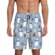 thumbnail image 1 of Balery winter Scarf beer Pantalones cortos de pijama de punto de algodón para hombre con cinturilla y bolsillos-XX-Large, 1 of 6