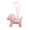 Pink, variant on YIEMEEN Animal Keychain Bag Decoration Soft Touch Materials Everyday Carry Accessories