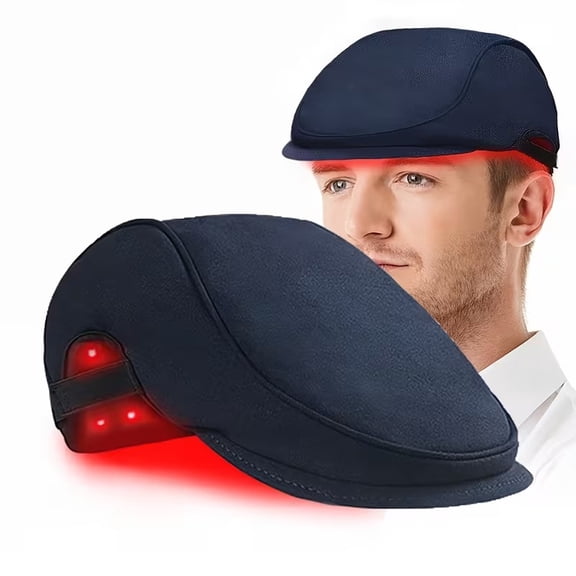 KTS Wireless Infrared Red Light Therapy Hair Cap, 84 LEDs 660/850nm Laser Hair Growth Device, Portable Rechargeable Hair Loss Treatment Hat with Auto Shutoff Timer for Balding & Thinning Hair