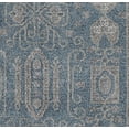 thumbnail image 4 of Rugs America Estelle Collection Seafoam Ivory ET150A Transitional Oriental Area Rug 4' x 5'7", 4 of 5