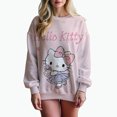 thumbnail image 1 of Sudaderas y sudaderas para mujer Sudaderas con estampado lindo de Hello Kitty Sudaderas de otoño y primavera Sudaderas con capucha de manga larga Harajuku de otoño y primavera, 1 of 1