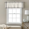 thumbnail image 3 of Pure Apricot Kitchen Curtain Valances for Windows Farmhouse Short Curtains, Simple Solid Color Rod Pocket Valance Curtain for Bedroom Cafe Living Room, 3 of 8