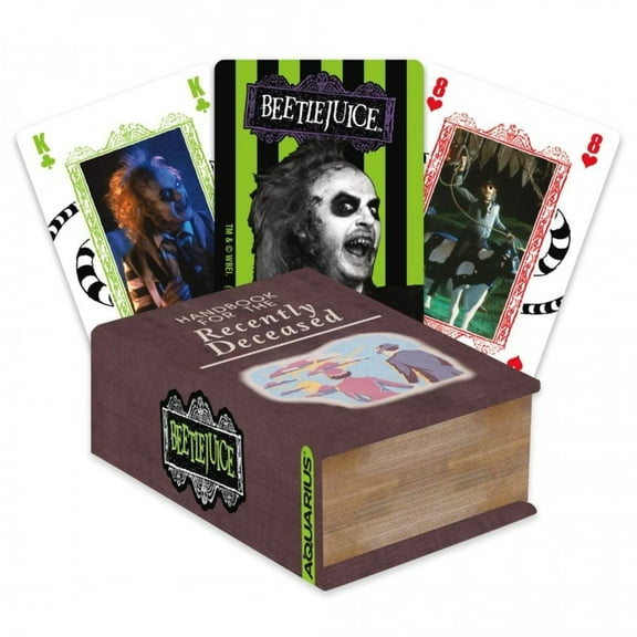 Beetlejuice Recently Deceased Premium Playing Cards