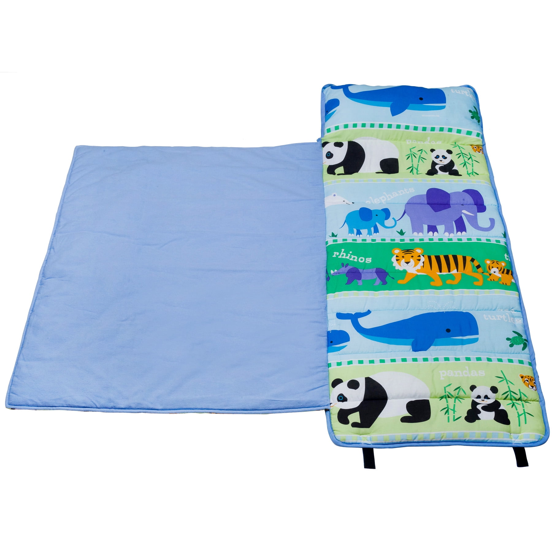 Wildkin Endangered Animals Cotton Kids Nap Mat For Boys And Girls