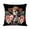 D002- Style B, variant on Halloween Decor, Grim Reaper Skeleton Halloween Pillow Cover, 18X18 Inch Decorative Throw Pillow, Vibrant Summer Tropical Hawaiian Decor, Funny Jack O Lantern Skeleton Pillow,