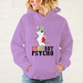 thumbnail image 1 of Nuevas sudaderas con capucha con personalidad de moda, sudaderas con capucha con estampado de unicornio lindo pero psicópata, sudaderas casuales de manga larga para mujeres y hombres, 1 of 5