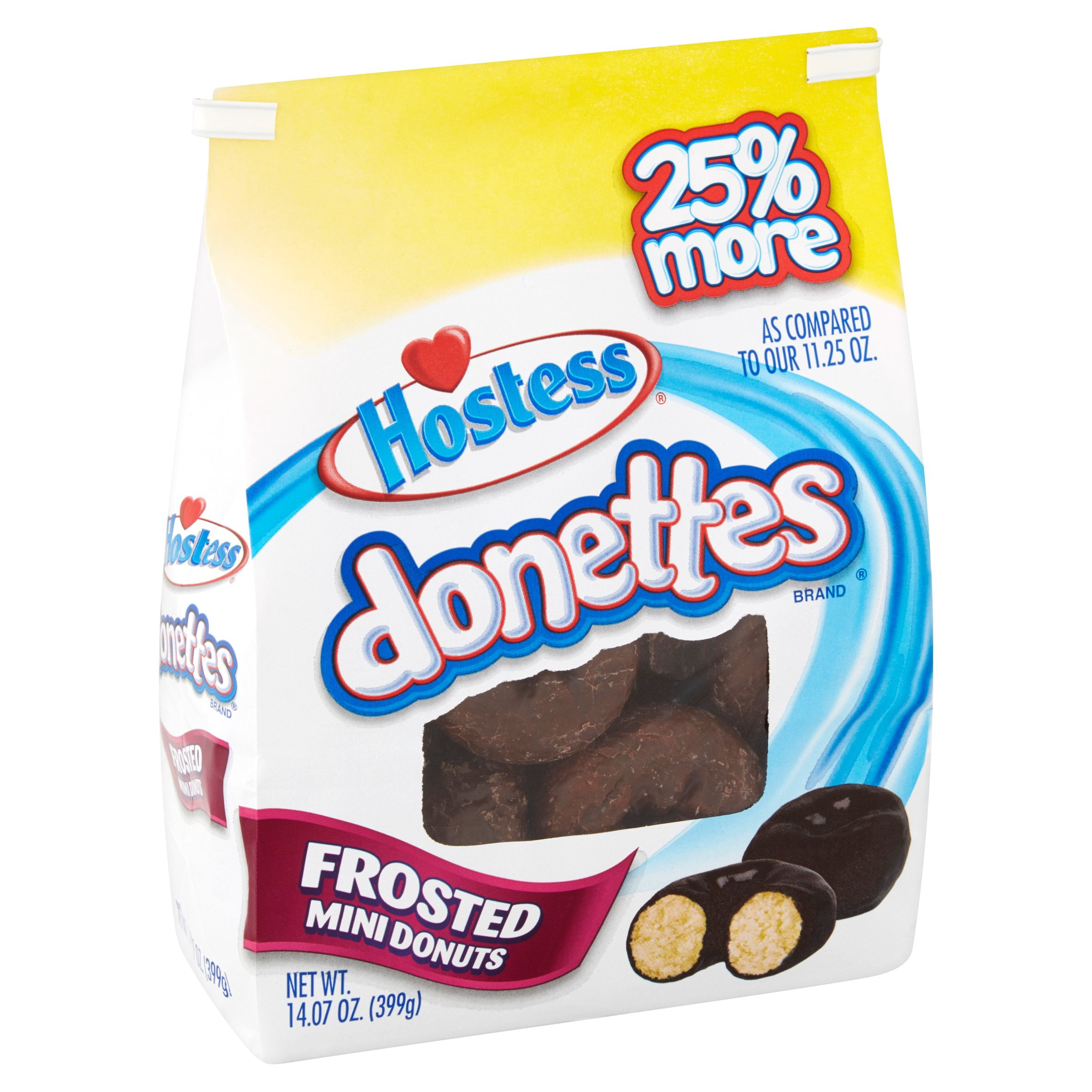 Hostess Donettes Frosted Mini Donuts, 14.07 oz