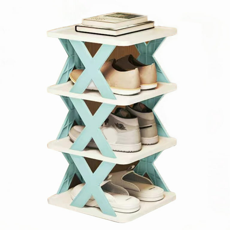 Generic Shoe Rack Can Be Stacked And Assembled In Multiple Layers