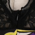 thumbnail image 3 of ERFCXS Costume d'Halloween pour Femmes Fantôme Marche Feu de Camp Veilleuse Citrouille Imprimé Dentelle Robe à Manches Courtes Rétro Jeu de Rôle Robe Swing Chauve-Souris Confortable Cosplay Robe à Fermeture Éclair Jaune P, 3 of 5