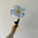 thumbnail image 1 of Xiao Hua 6 flores artificiales de tacto real para decoración del hogar, oficina, boda, arreglo floral (14, 25 cm de largo), 1 of 5