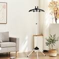 thumbnail image 6 of golytefs Graduation Gown Display Stand with Ironing Glove Portable Hanging Clothes Stand Multi-purpose Telescopic Metal Steamer Rack for Jacket Coat Shirt Display, 6 of 8