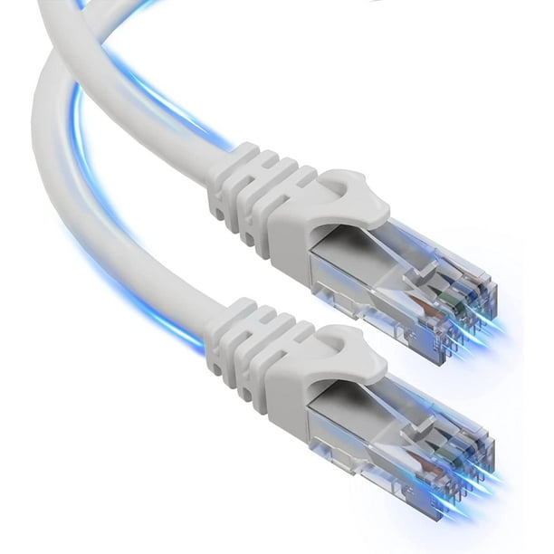 Cat6 Ethernet Cable, 20 ft - RJ45, LAN, UTP CAT 6, Network Cord, Patch ...