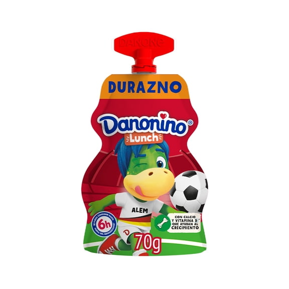Queso petit suisse Danonino Lunch durazno 70 g