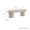 thumbnail image 3 of Orla Bench in Almond, 3 of 10