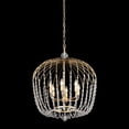 thumbnail image 3 of Varaluz Lighting - Six Light Pendant - Voliere - 6 Light Pendant  Havana Gold, 3 of 7