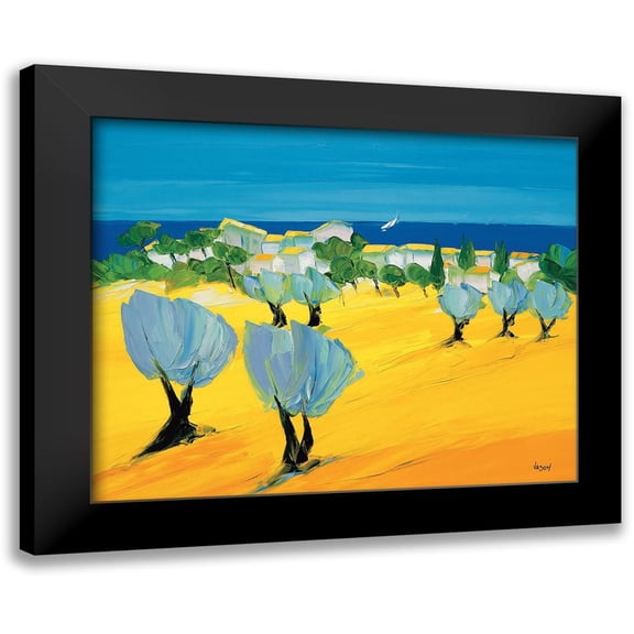 Vadon, Veronique 14x12 Black Modern Framed Museum Art Print Titled - Sur la cote