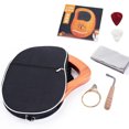 thumbnail image 2 of Bolsa de almacenamiento de instrumentos musicales Lira arpa bolsos Kalimba bolsa de transporte apta para arpa de Lira de 10-19 cuerdas Sunnimix Bolso de mano Lyre Harp, 2 of 8