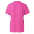 thumbnail image 5 of Lroveb Breast Cancer Awareness Shirts for Women Elegant Casual Printed Short Sleeve V Neck T Shirt Tops Pink Ribbon Graphic Tees Pink, 5 of 5