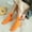 Orange, variant on Women's Soft Warm Coral Fleece Socks, Womens Socks, Slipper Socks for Women, Fuzzy Socks