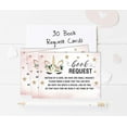 thumbnail image 4 of Inkdotpot 30 Books For Baby Shower Request Cards Bring A Book Instead Of A Card Gender Reveal Its a Girl Baby Shower Invitations Inserts Games, 4 of 6