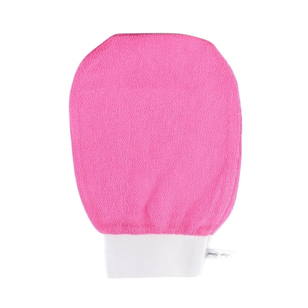 Guantes Exfoliantes para Ducha, Toallas de Baño de Arena Gruesa para la Exfoliación Profunda de la Piel Y la Eliminación Del Bronceado Falso, Promueve la Renovación Celular Y Reduce la Piel de Fresa G
