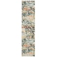thumbnail image 2 of SAFAVIEH Madison Xanthia Vintage Abstract Runner Rug, Beige/Navy, 2'2" x 10', 2 of 9