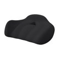 thumbnail image 1 of Cojín de asiento de espuma viscoelástica, cómodo, lavable, para viajes largos, para sentarse en el trasero Negro, 1 of 9