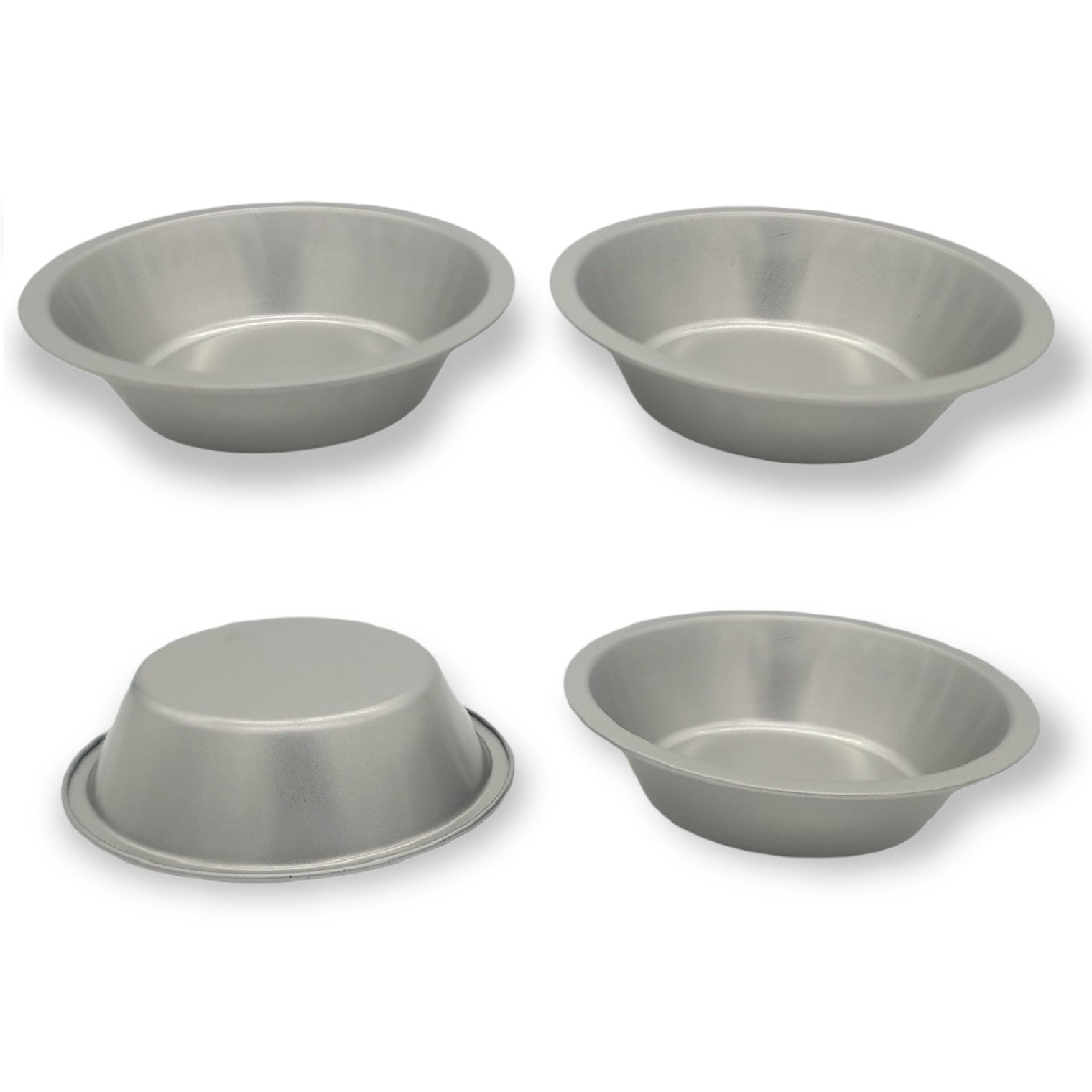 Handy Housewares 5" Tin NonStick Mini Pie Pans Set of 4 Great for