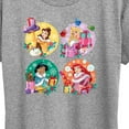 thumbnail image 3 of Disney - Princess Christmas Grid - Women's Short Sleeve Graphic T-Shirt, 3 of 5