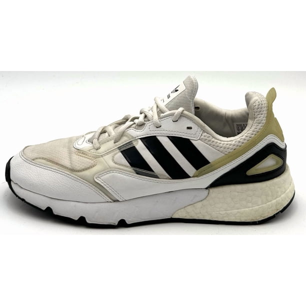 Ad-id-as ZX Sneakers Mens 11 1K Boost 2.0 White Black GZ3549 Sport Leisure Gym