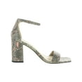 thumbnail image 3 of Sam Edelman Womens Daniella Patent Dress Sandals Beige 7.5 Medium (B,M), 3 of 3