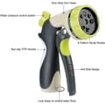 thumbnail image 1 of Garden Shower, Garden Shower Garden Sprayer With 8 Functions For All Common Garden Hose Systems, Shower Nozzle, 1 of 4