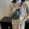 thumbnail image 4 of Bolso Cintura para Mujer Ropa Algodón Acolchada Informal A La Bolso Pecho 1233 Verde, 4 of 9