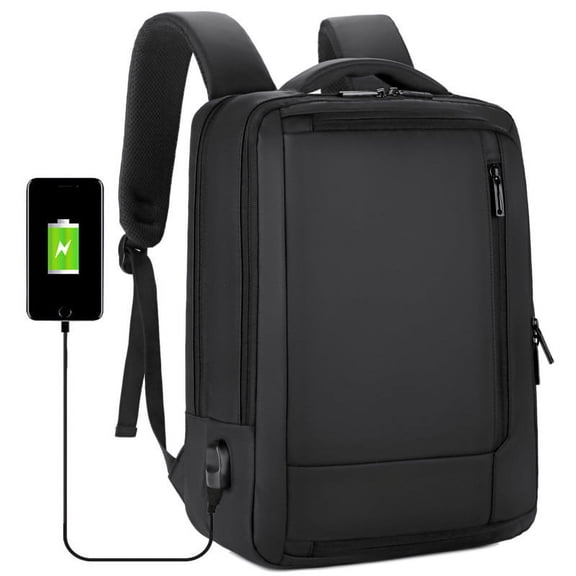 Business Backpack Men's Backpack Computer Backpack Travel Bag,Black
