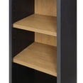 thumbnail image 6 of Better Homes & Gardens Juliet Narrow Arch Bookcase, Rich Black and Light Honey, 6 of 11