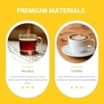 thumbnail image 5 of Pungan coffee cup holder Metal Wire Tea Cup Saucer Display Stand for 4pcs,6.3"X2.56"X2.36", 5 of 10