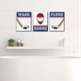thumbnail image 2 of Big Dot of Happiness Shoots and Scores - Hockey - Kids Bathroom Rules Wall Art - 7.5 x 10 inches - Set of 3 Signs - Wash, Brush, Flush, 2 of 8