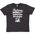 thumbnail image 3 of Inktastic Future Software Developer Shirt Childs Job Youth T-Shirt, 3 of 5